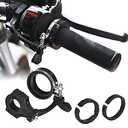 7/8Inch 22mm 1Inch 25mm Black Cruise Control Throttle Lock Kits for Universal Motorcycle