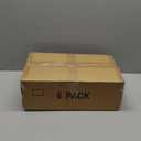 Thickened Clear Shoe Storage Organizer with Magnetic Door, Sturdy Stackable Shoe Boxes for Closet, Collapsible Space-Saving Shoe Rack for Sneakers & Boots, Plastic Shoe Cabinet Box Set, 6 Pack, White