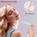 2 x YOUXIU Travel Perfume Bottle Refillable,perfume travel refillable 10ml Portable Mini Refillable Perfume Atomizer Refill Bottlerefill Small Spray Bottle Fortravel Accessories For Women Mens 4 Pack (Purple Pink Blue White)