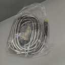 25 FT Garden Hose with 10 Functions Adjustable Spray Nozzle, Heavy-Duty Metal Garden Hose Flexible Kink Free Dog Proof Stainless Metal Garden for Yard Lawn