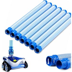 Pool Cleaner Hose Replacement for MX6 MX8 X7 T3 T5, 7 Pack Flexible Vacuum Hoses, Compatible with Automatic Pool Cleaners, Leak-Proof Swimming Pool Hose for Inground & Above Ground Pools