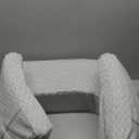 Comfyt Reading Pillow with Foam, Large Lap Desk Pillow with Pocket Arm Rest, Gaming Pillow in Bed and Floor, Sofa Back Support for Sitting Up Relaxation in Bed, with Washable Cover