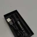 DARKDAWN UV Flashlight 395nm Black Light Mini USB Rechargeable Ultraviolet LED Blacklight Woods Lamp Powerful Portable Detector for Pet Urine Stains, Blood Tracking Flashlight, Resin Curing