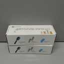 2 x Double-Sided Pet Dog Cat Brush for Detangling Deshedding & Removing Small Mats plus Rubber Dog Bath Brush for Grooming, Shedding, Massage & Skin Care Brush - Best Pet Detangler Brushes