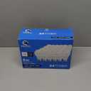 E ENERGETIC LIGHTING 24-Pack A19 LED Light Bulbs 60 Watt Equivalent, Cool White 4000K, E26 Medium Base, Non-Dimmable LED Light Bulb, ETL Listed