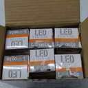 T10 Led Bulb,Dimmable Led Tubular Bulbs 4W,Equivalent to 40 Watt Incandescent Light Bulbs,400LM, Soft White 3000K,Clear Glass, E26 Base Lamp Bulb, for Cabinet Display Cabinet etc,6 Pack.