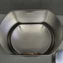 Cat Water Fountain Stainless Steel - Pet Drinking Fountain for Cats Indoor - 2.2L/74oz Automatic Water Dispenser with Watering Level Window (1 Filter) (73oz)