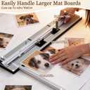 MYOYAY 47 inches Compact Mat Cutter for Framing Pictures, High-Density Cardboard, High-Precision Pad Cutters, Suitable for Art, DIY