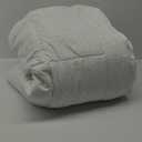 Queen Size Fitted Mattress Pad - 8"-21" Deep Pocket Fitted Quilted Topper - Breathable Cotton Top