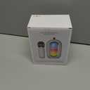 Mini Karaoke Machine for Kids & Adults with 2 Wireless Microphones Portable Karaoke Machine 2x5W Bluetooth Speaker Birthday Gift Toys Gifts for Kids Family Home Outdoor Party Cream