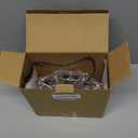 Brizled Star Christmas Tree Topper, 8" Lighted Double-Sided Star Treetop, 8-Point Xmas Tree Topper with 10 Warm Lights, 120V UL Certified for Christmas Ornament Party Home Decor