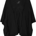 Rent The Runway Pre-Loved Black Slouchy Cable Knit Sweater (Black, S)