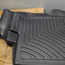 OEDRO Floor Mats for 2017-2022 Honda CR-V, Unique Black TPE All-Weather Honda CR-V Floor Liners, Includes 1st and 2nd Row: Front, Rear, Full Set Liners