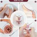Replacement Pump Parts Compatible with Momcozy M9 Pump Parts Include 4PCS Duckbill Valves & 4PCS Diaphragms for momcozy m9 Replacement Parts (8PCS)