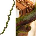 74.8" Big EVA Foam Soft Artificial Tree Branches Thick Trunk Twig Fake Vines Liana Rattan Garland For Wall Hanging Backdrop Wedding Home Hotel Garden X'mas Christmas Thanksgiving Decoration