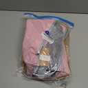 MIGOHI Reflective Dog Coat, Waterproof Winter Jacket, Fleece Lined, Small, Pink