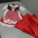 fun shack Red Riding Hood Costume for Girls - Classic Fairy Tale Outfit for Dress Up, Parties, and Halloween Events Small