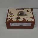 80PCS Kids Camping Toys Set with Play Tent Campfire Toys,Toy BBQ Grill Set,Pretend Cutting Play Food Set for Kid Kitchen, Indoor Outdoor Toys Pretend Playset for Toddler,Gifts for Boys Girls