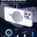 Magnetic for iPhone 13 Pro Max Case [Compatible with MagSafe] [10FT Military Grade Drop Tested] Slim Translucent Matte Case for iPhone 13 Pro Max Phone Case, Light Purple(6.7")