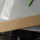 LazBlinds No Drill Blackout Roller Shades, 32" W x 48" H, Dark Coffee