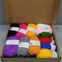 Aeelike Crochet Kit for Beginners Young and Old, First Crochet Kit for Adults Include 23pcs Crochet Hooks, 655 Yards Yarn Set for Crocheting, Instruction, Bag, Crochet Accessories and Supplies, Navy