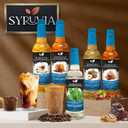 Syruvia Sugar Free Coffee Syrup, Red Velvet Flavored Syrup for Drinks, Lattes, and Desserts 25.4 Fl Oz