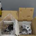 512332 FWD Rear Wheel Bearing Hub Compatible with Patriot 2007-2017, Compass 2007-2017, Avenger 2008-2014, Chrys ler 200 2011-2014, Caliber 2007-2012, Sebring 2007-2010 5 Lug w/ABS 2pcs