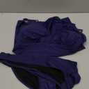 BIKINX Tankini Bathing Suits for Women Two Pieces Tummy Control Swimsuit Plus Size Swimwear (6-8, Navy)