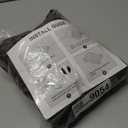 Imnopqr Couch Cushion Covers Leather-Look 3PC Stretch Sofa Seat Slipcover Sets for Living Room Individual Sofa Cushion Cover Couch Seat Protectors, Pet-Friendly, Non-Slip, Easy Fit - Light Brown