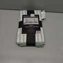 ELLEN TRACY~ set of King Quilted Pillow Shams 20 x 36" ea. striped NEW w/Tag