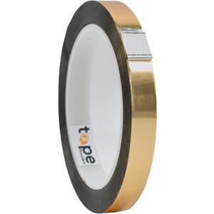WOD MPFT2 Gold Metalized Polyester Mylar Film Tape with Acrylic Adhesive, 1/2 inch x 72 yds. Vibrant Mirror Gold Tape, Decor Tape for Detailing Accent Wall, Graphic Arts, Car and Boat Trim