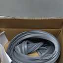 WPW10381562 W10290499 Washer Door Boot Seal Compatible with Maytag/Amana/Inglis/Whirlpool Washer Door Seal Gasket, WFW9150WW00 WFW9151YW00 WFW9250WW00 Front Load Washer Door Gasket Parts, Gray