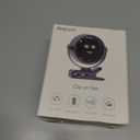 Clip on Fan for Bed, Portable Fan for Travel, 360 Rotate Battery Operated Personal Fan, Digital display, stroller fan with 5 Speeds, For Home Office Stroller Camping - Black