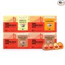 San Francisco Bay K-Cup Coffee Pods Flavored Variety Pack (40 ct), Includes Hazelnut Crème, Caramel, & French Vanilla, Commercially Compostable Single-Serve Flavored Coffee Pods (Best Before Jul 23, 2026)