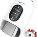 belhope Hand Massager with 9 Modes and 4 Heating Options for Hot and Cold Therapy Hand and Wrist Massager for Arthritis and Carpal Tunnel Relief, Hand Massager with Heat and Compression, White