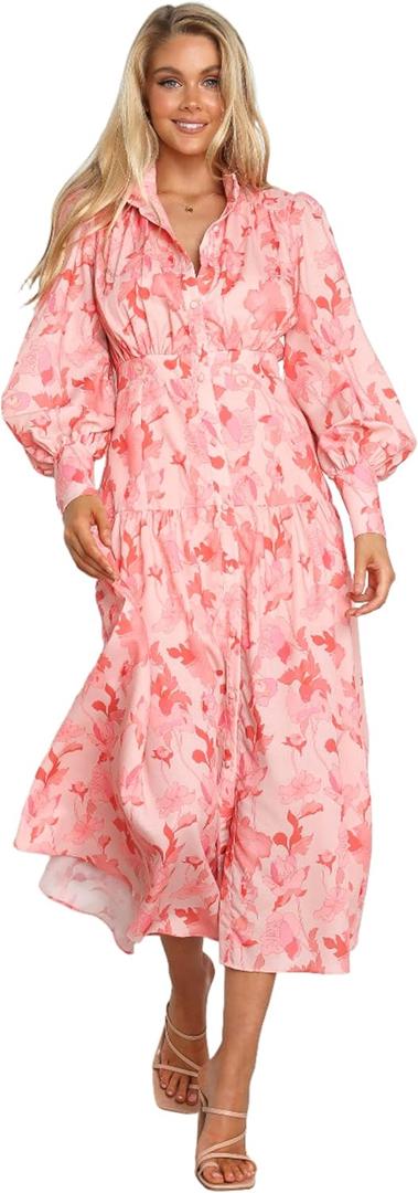 Petal & Pup Womens Forever Dress (10, Pink)