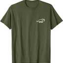 Triceratops for Men Women & Kids | Dinosaur Badge T-Shirt, 2XL