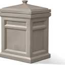 Step2 Express Parcel Delivery Box, Large Outdoor Package Bin with Lid, Weather-Resistant, Mocha
