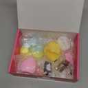 12 Pcs Taba Squishy Toys Pack Include (1 Strawberry,1 Cat Paw,1 Cookie,1 Hamster,1 Chick,1 Penguin,6 Mochi) Cute Taba Sensory Stress Relief Toys,Squishy Fidget Toys Adults,Party Favors Gifts for Kids