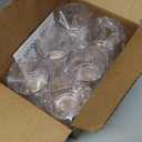 US Acrylic Classic Clear Plastic Reusable Drinking Glasses (Set of 6) 12oz Rocks Cups | BPA-Free Tumblers, Made in USA | Top-Rack Dishwasher Safe