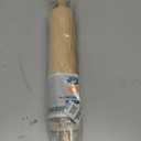 KARRYOUNG Rubber Wood Rolling Pin for Baking, Kitchen Dough Roller With Handles, Rodillo Para Masa, Rolling Pin for Dough, Pizza,Bread, Fondant & Tortilla