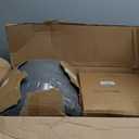 Tudomro 2 Pcs Dark Gray 66'' Outdoor Chaise Lounge Cushion Waterproof Patio Lawn Pool Chaise Lounge Cushion with Headrest Pillow & Ties Weather Fade Resistant Replacement Longue Chair Pad