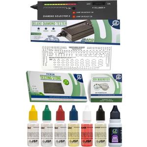 Purity Testing Kit for Diamonds Gemstones Moissanites Gold Silver and Platinum Jewelry Electronic Digital Diamond Tester Machine JSP GTE