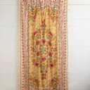 Printed Curtain Panel, Style Coral Jade Motif  - 84' x 48', 2 Panels