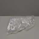 Clear Sign Clips on Merchandise Display 50 Pack Plastic Label Pop Clips on Sign Holder Shelf Double Sided Swivel Price Tag Clips on Clothing Rack Signs Rotatable Menu Clips for Retail Store Supplies