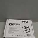 Pyle Portable Adjustable Laptop Stand - 6.3 to 10.9 Inch Anti-Slip Standing Table Monitor or Computer Desk Workstation Riser with Level Height Alignment for DJ, PC, Gaming, Home or Office - PLPTS25