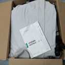 Queen Size Air Mattress with Headboard and Built-in Pump, 18in Blow Up Mattress with Carry Bag, Repair Kit, and Nozzles for Home, Camping, and Travel, Brown