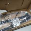 Front Right Passenger Side Power Window Regulator Without Motor Compatible with BMW X5 E53 Sport Utility 2000 2001 2002 2003 2004 2005 2006, 740-489