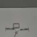 Apple Watch Bracelet, twisted metal, for women, Roxy model.(Silver,42mm)