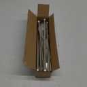 LaigenGanzi Magnetic Curtain Rods,Multi-Use Adjustable Appliance for Metal Doors ,Windows,No Tools Needed16-28 InchNickel4 Pack
